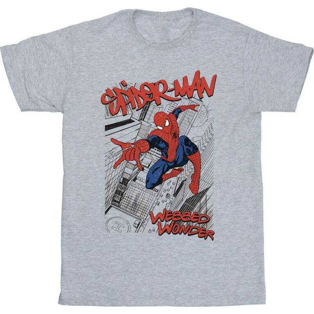 Marvel  Long Sleeve T-shirt BI45501  - UK XXL - Grey - UK XXL