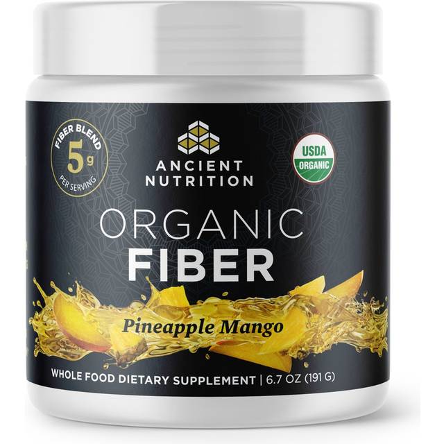 Ancient Nutrition  Organic Fiber  Pineapple Mango   6.7 oz (191 g)