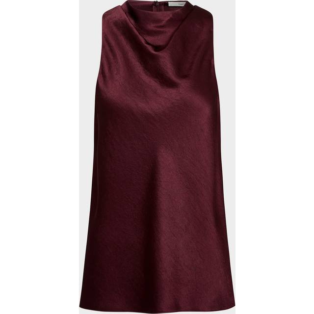 Vince Draped satin top
