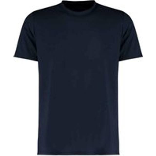 (XS, Navy) Kustom Kit Mens Cooltex Plus Moisture Wicking Regular T-Shirt