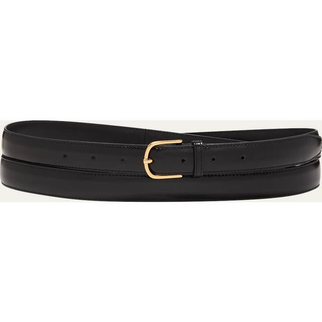 Toteme Stitch Detail Leather Belt