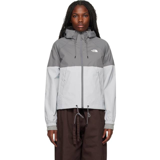 The North Face Gray Antora Novelty Rain Jacket - RO0 Smoked Pearl/Hig - XS