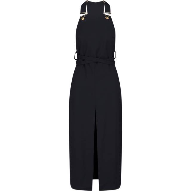Patou Midi Dungarees Dress - Black   - 40 FR