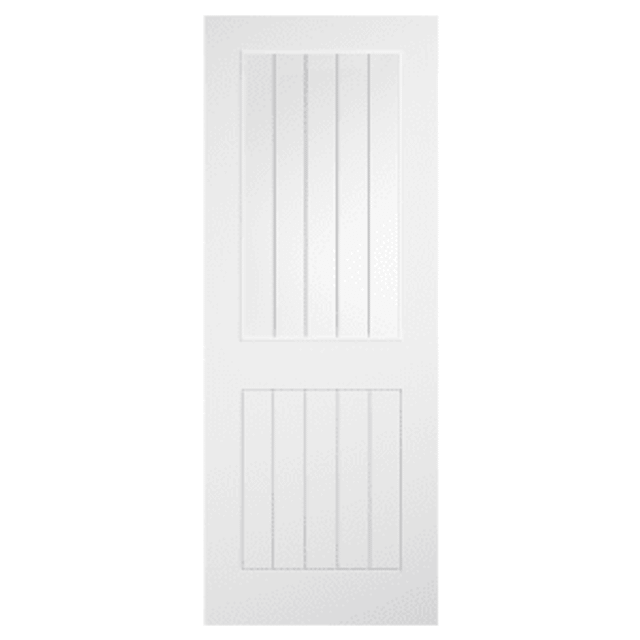 LPD Internal Laminate Cottage Glazed Pre-Finished White Door - 686 x 1981mm