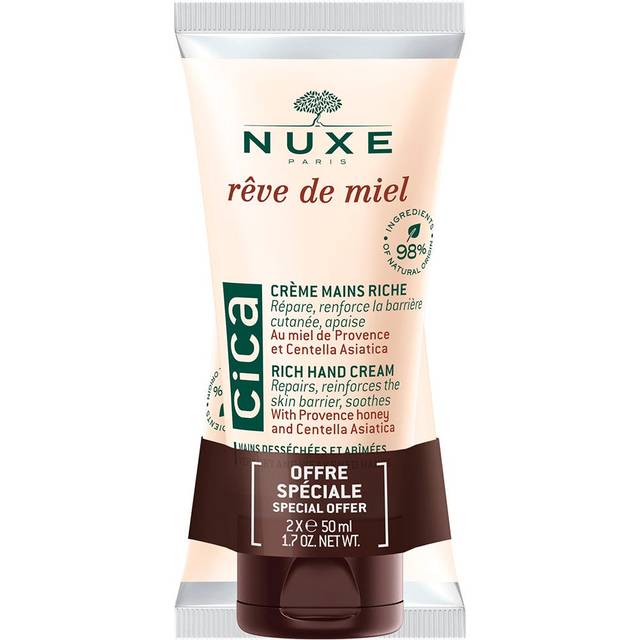 Nuxe Rêve De Miel Hand Cream Duo Gift Set 2 x 50ml