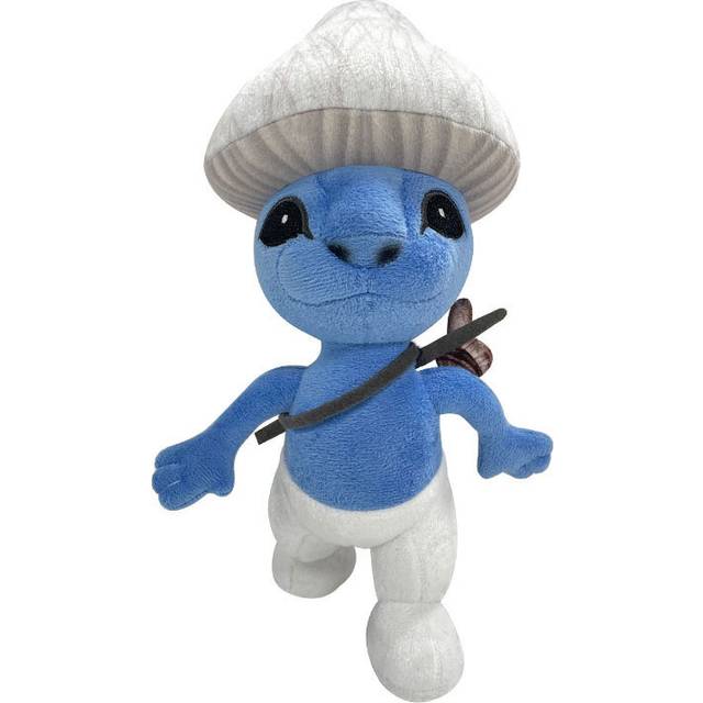 (25cm) New 25cm Anime Smurf Cat Plush Animals Blue Elf Cat Plush Toy Funny Popular Home Sofa Cushion Dolls Children Birthday Xmas gifts