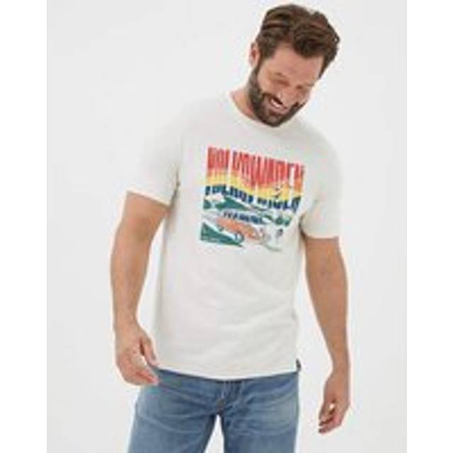 FatFace Volkswagen Countryside T-Shirt Grey Marl - FatFace - Size: S TALL