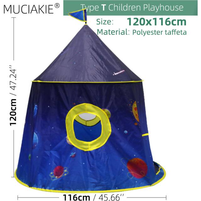 (T) 24 Types Children Playhouses Kids Indoor Outdoor Play Tents Portable Foldable Princess Prince Castle Gift Courtyard Garden House