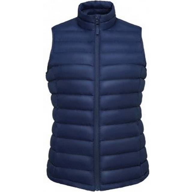(M, French Navy) SOLS Womens/Ladies Wilson Lightweight Padded Bodywarmer