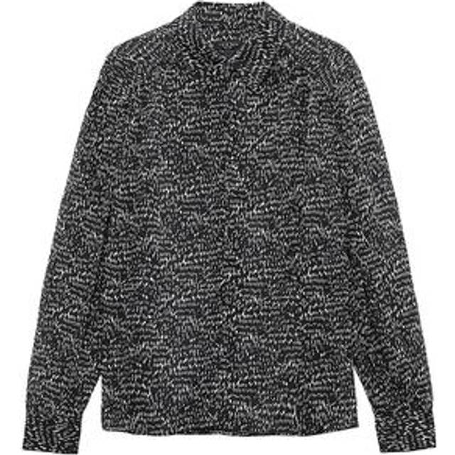 Rag & Bone Emmy Printed Silk-Blend Top