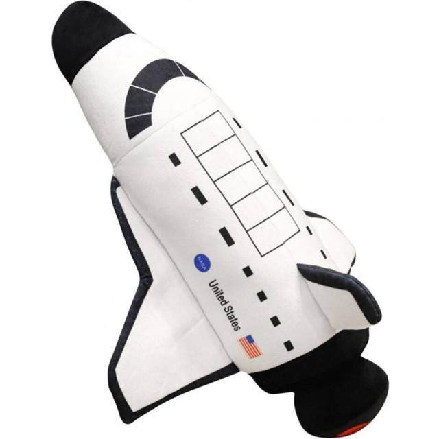 (40cm--Rocket Style) New Plush Astronaut Spaceship Toy Stuffed Soft Doll Cartoon Pillow Kids Toys
