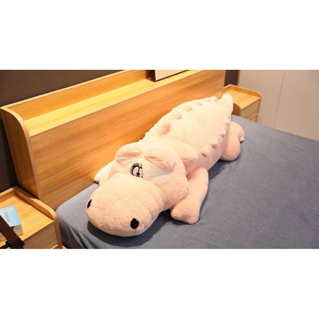 (Pink 60cm) Crocodile Plush Toy Kids Gifts Huge Pillows Animal Soft Stuffed Dolls Boys Girls