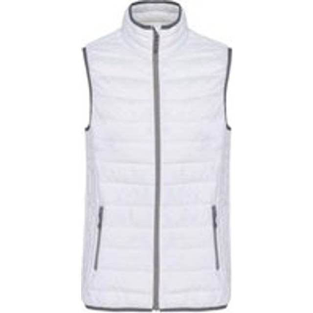 (XL, White) Kariban Womens/Ladies Lightweight Down Bodywarmer