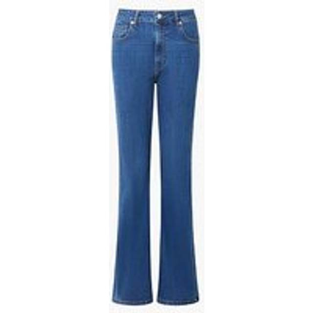 French Connection Toms Flared Jeans, Mid Wash