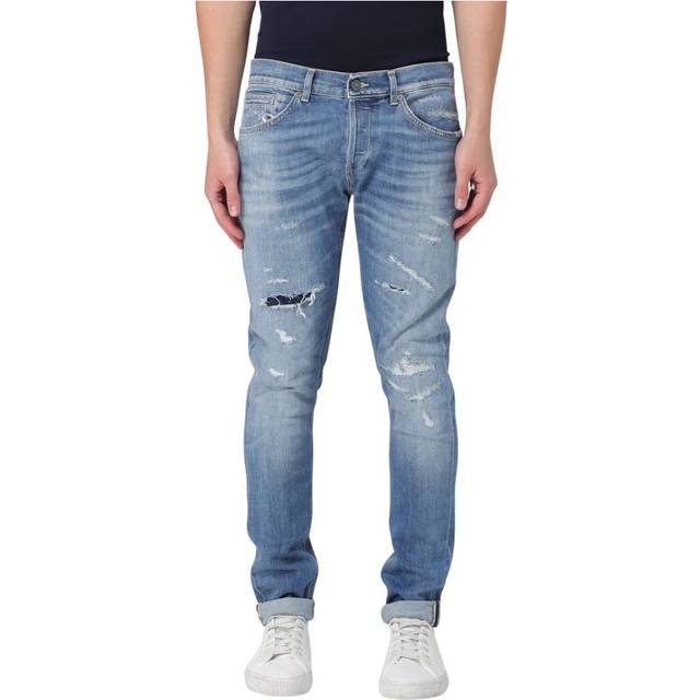 Dondup, Jeans, Herr, W34, Bomull, George Slim-fit Jeans