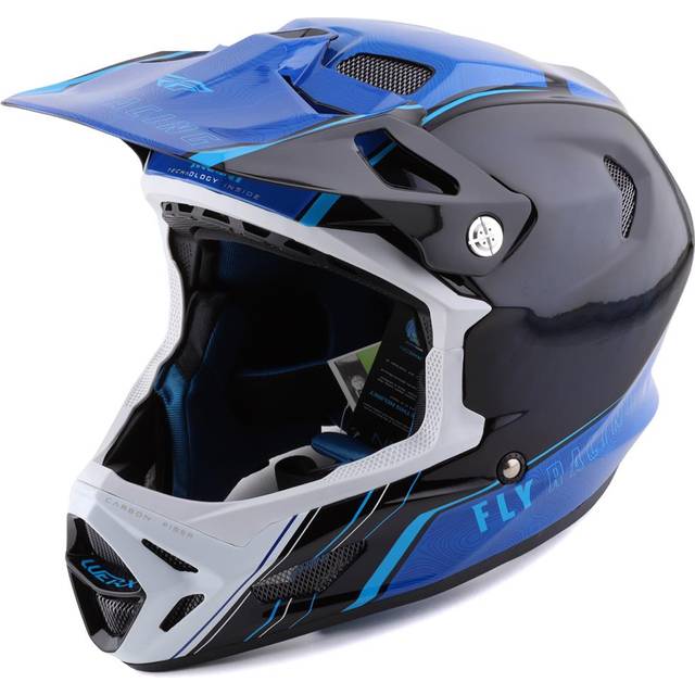 Fly Racing WERX-R Helmet Blue Carbon