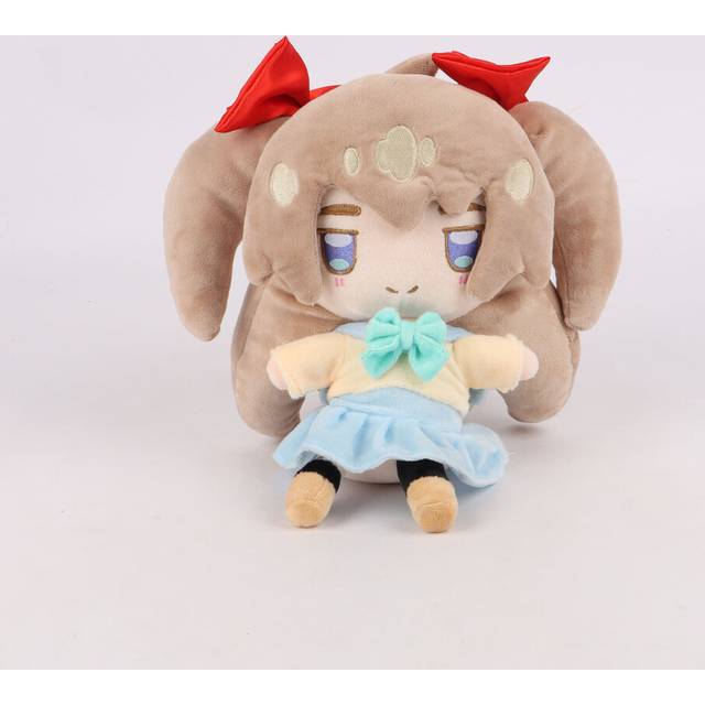 (Blue) Sama Neuro Plush Toy Stuffed Doll Blue Black Dress Virtual Youtuber Character