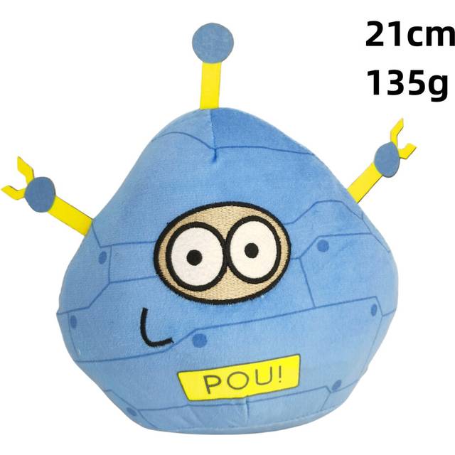 (robot-21CM) Pet aliens Kids Plush Toy Stuffed Dolls XMAS UK