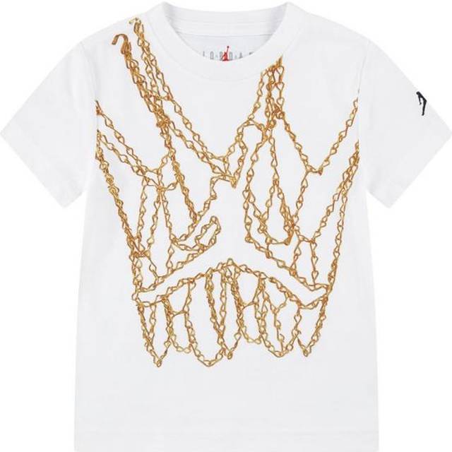 AIR JORDAN Printed CHAIN JUMPMAN Crew-neck T-Shirt size 13-15 Y (13-15 Y)