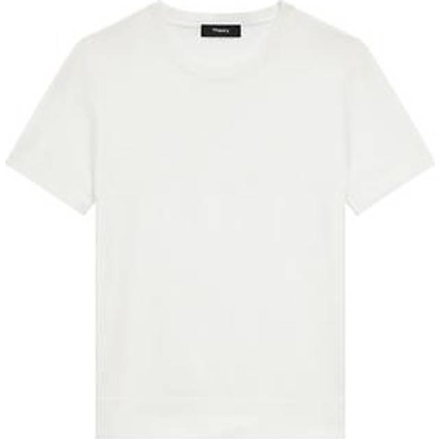 Regal Merino Wool Short-Sleeve Crew T-Shirt - NEW IVORY - Medium