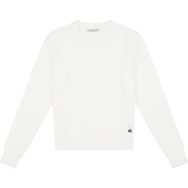 Crew Neck Jumper - Off White - XS