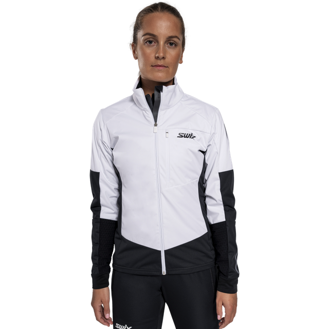 Nordic Jacket W Bright White/Black (S) - Vit (S)