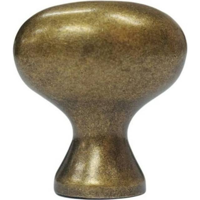 Urbanest Sutton Oval Cabinet Hardware Knob 1 3/16-by-3/4 -inch  25 Pack (Antique English)