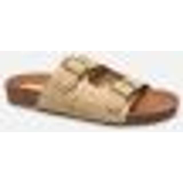 Kalmie Raffia Mules - beige - 39 (5.5 to 6)