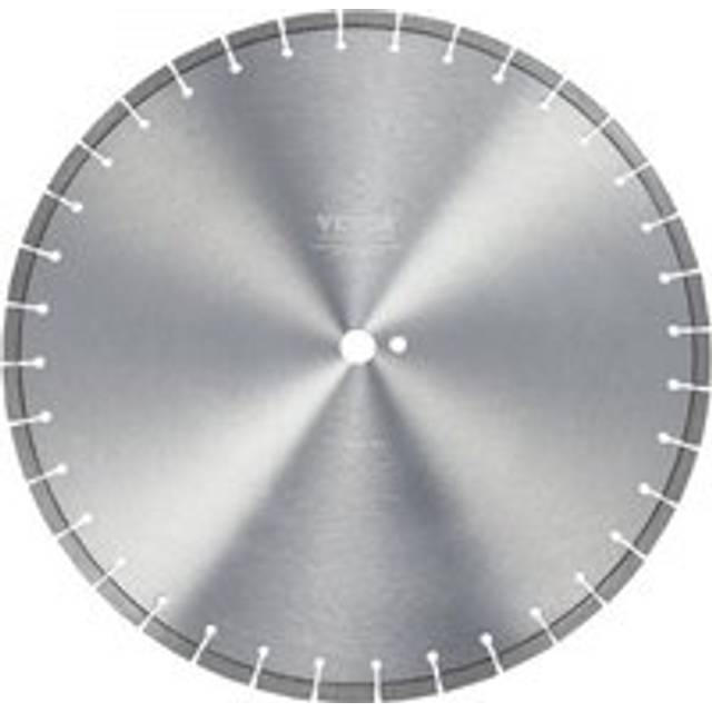 Vevor - Diamond Blade, 20inch/500mm Concrete Saw Blade Wet or Dry, 0.47inch/12mm Flat Teeth Diamond Segment Blade, Universal 1 inch/25.4 mm Center