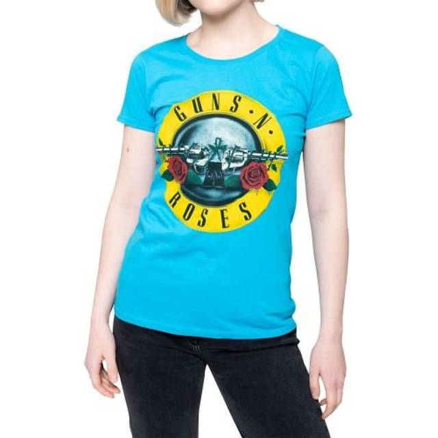 Bullet Logo Skinny T-Shirt - Blue
