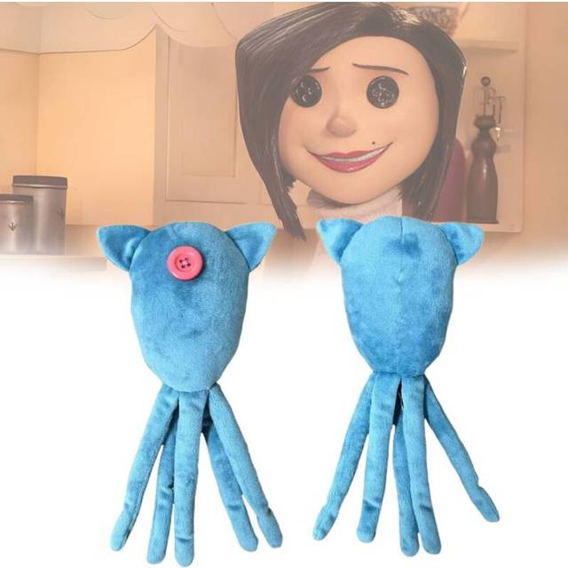 Secret Coraline The Door Plush Toys Cute Cartoon Anime Children Holiday Gifts