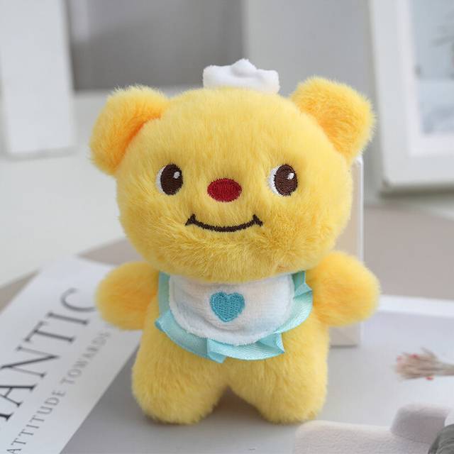 (Bib Style) Colorful Lovely Plush Monkey Stuffed Animal For Perfect Kids Birthday Gift Ideas