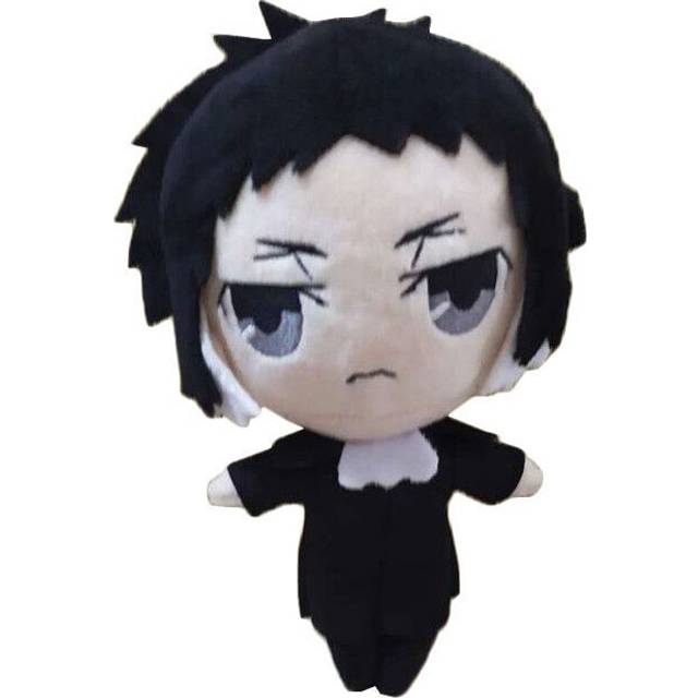 "(Ryunosuke Akutagawa) 8"" Anime Bungo Stray Dogs Dazai Osamu Nakahara Chuya Nakajima Plush Stuffed  Doll"