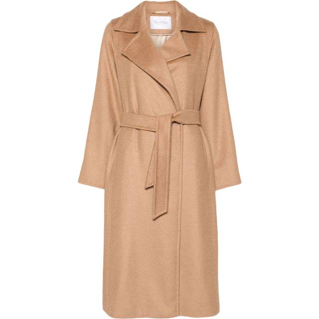 Max Mara - Manuela coat - women - Viscose/Camel Hair - 46 - Brown