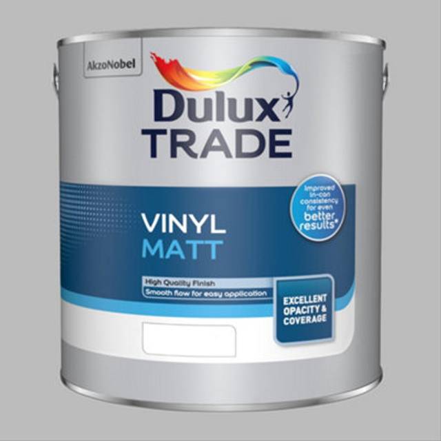 Dulux trade vinyl matt chic shadow 2.5l