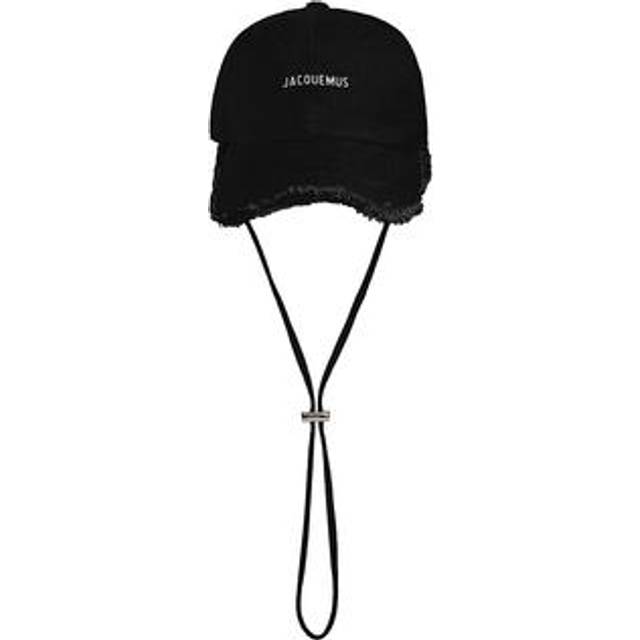 JACQUEMUS Black Les Classiques 'The Artichaut' Cap - 990 BLACK - cm 62