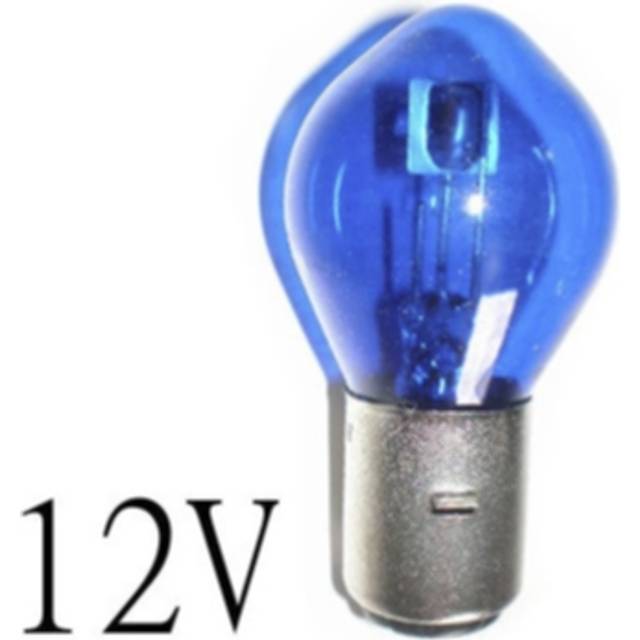 Bosma blå billampa Ba20d 35/35W 12V