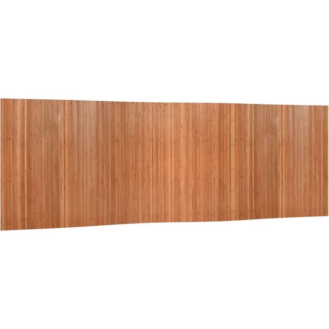 vidaXL Room Divider Brown 165x600 cm Bamboo