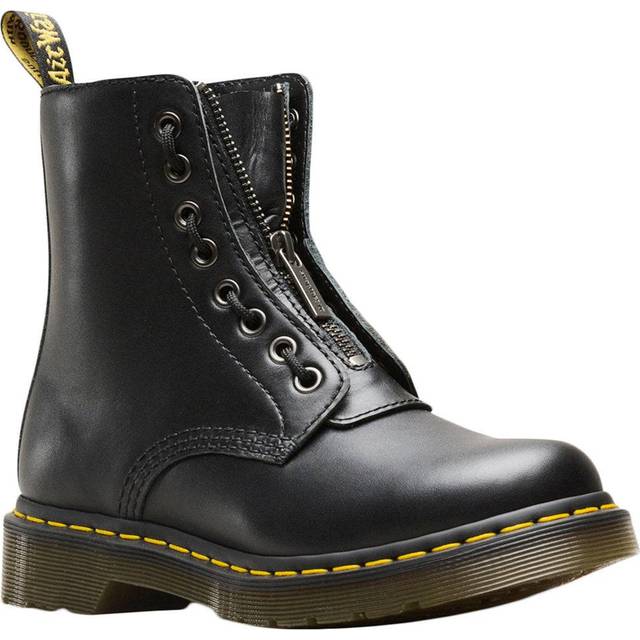 Dr. Martens Womens 1460 Pascal Front Zip Black, 3