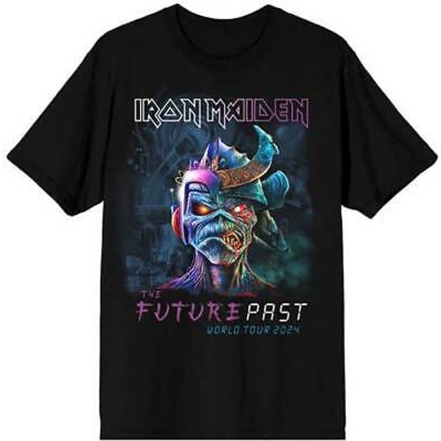 (XL, Black) Iron Maiden The Future Past World Tour 24 T Shirt