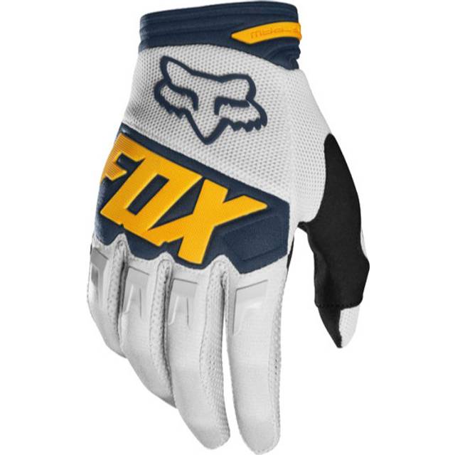 (white+yellow, L) Riding Racing Bicycle Motorcycle Outdoor Sports 14 Color Gloves