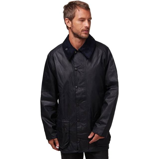 Barbour, Jacka, Herr, 4Xl, Bomull, Beaufort Vaxjacka - blue (4XL)