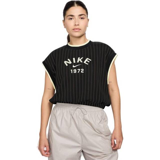 NIKE Loose Knit Tank - Black