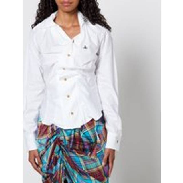 Vivienne Westwood White Drunken Shirt - A401 White - IT 46