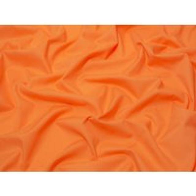Minerva Core Range Poly Cotton Poplin Fabric Orange