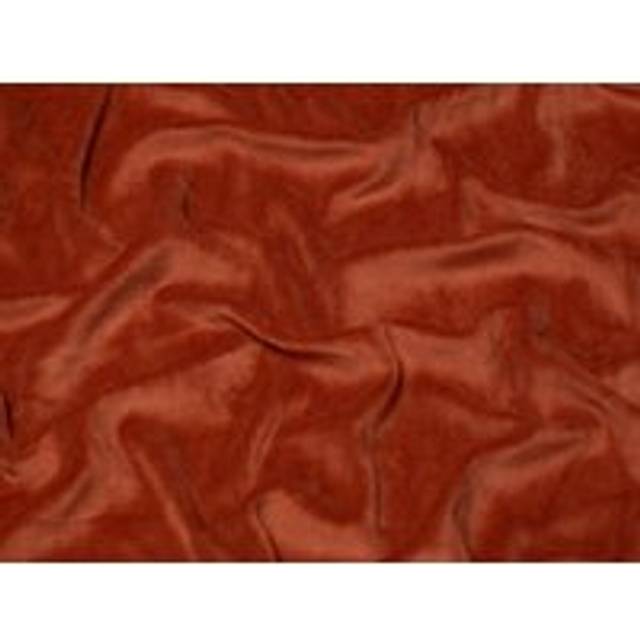 Minerva Core Range Cotton Velour Stretch Knit Fabric Terracotta