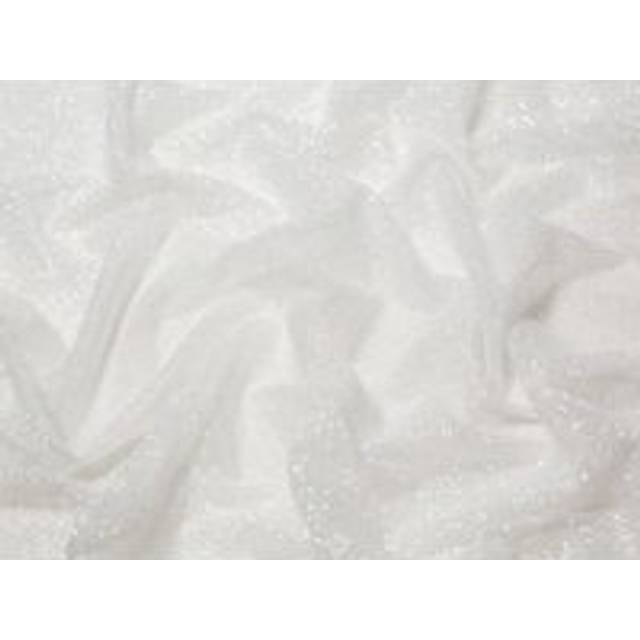 Minerva Core Range Shining Glitter Tulle Fabric White