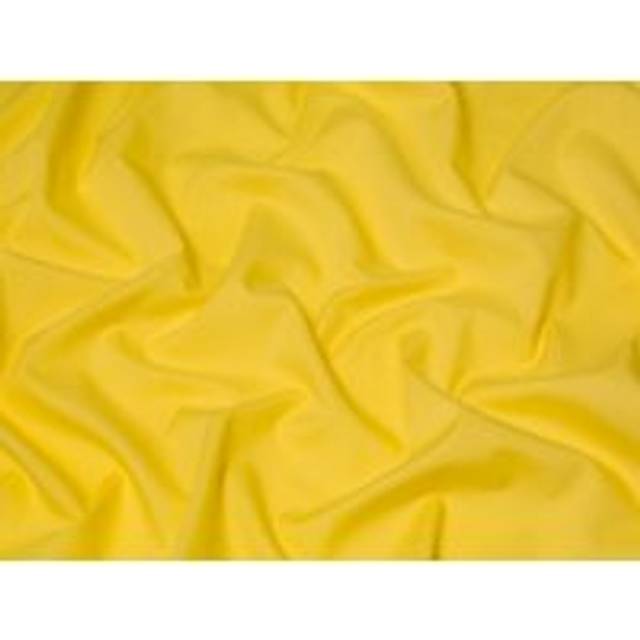 Minerva Core Range Poly Cotton Poplin Fabric Yellow