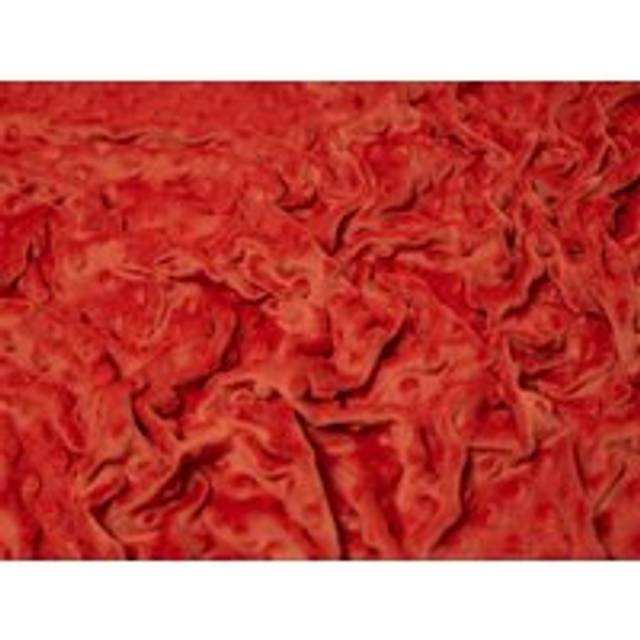 Minerva Core Range Heavy Embossed Dimple Plush Fleece Fabric Rust