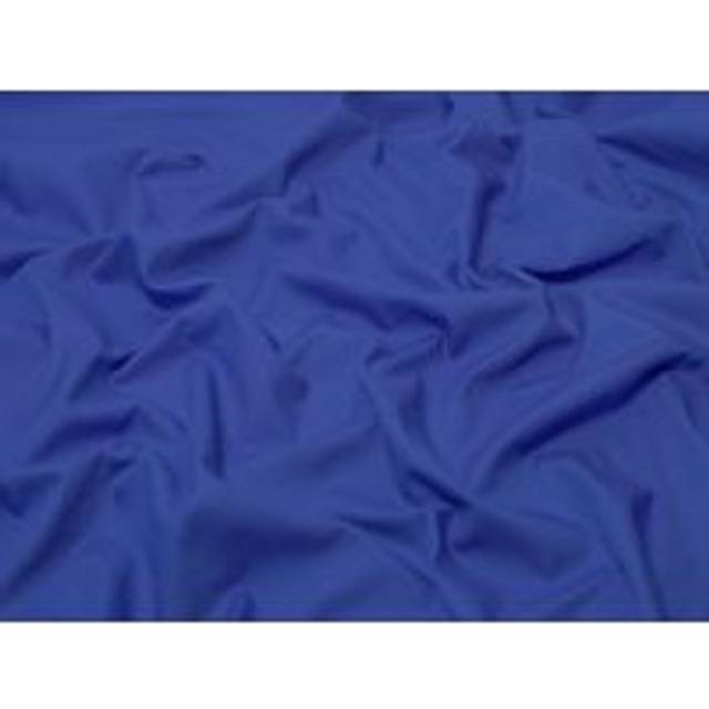 Minerva Core Range Poly Cotton Poplin Fabric Cobalt Blue